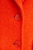 Вовняне пальто Patrizia Pepe колір помаранчевий перехідний Вовняне пальто Patrizia Pepe колір помаранчевий перехідний