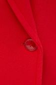 Вовняне пальто Patrizia Pepe колір червоний перехідний двобортний (3533345) Вовняне пальто Patrizia Pepe колір червоний перехідний двобортний (3533345)