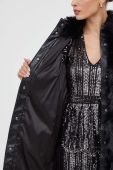 Пальто Twinset жіночий колір чорний перехідний (3617677) Пальто Twinset жіночий колір чорний перехідний (3617677)