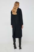Пальто з домішкою вовни MAX&Co. колір синій перехідний oversize