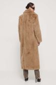 Пальто Rotate жіночий колір бежевий перехідний