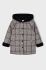 Дитяче пальто з домішкою вовни Mayoral колір чорний