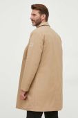 Пальто Liu Jo чоловічий колір бежевий перехідний Пальто Liu Jo чоловічий колір бежевий перехідний