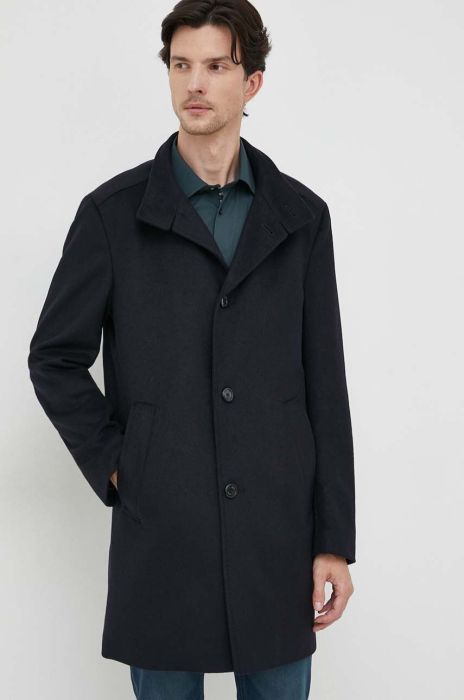 Вовняне пальто Joop! колір синій перехідний Вовняне пальто Joop! колір синій перехідний