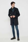 Вовняне пальто Joop! колір синій перехідний Вовняне пальто Joop! колір синій перехідний