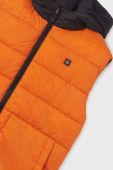 Дитяча двостороння безрукавка Mayoral колір помаранчевий Дитяча двостороння безрукавка Mayoral колір помаранчевий
