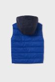 Дитяча двостороння безрукавка Mayoral колір блакитний