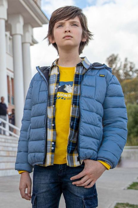 Дитяча куртка Mayoral колір блакитний (3420347) Дитяча куртка Mayoral колір блакитний (3420347)
