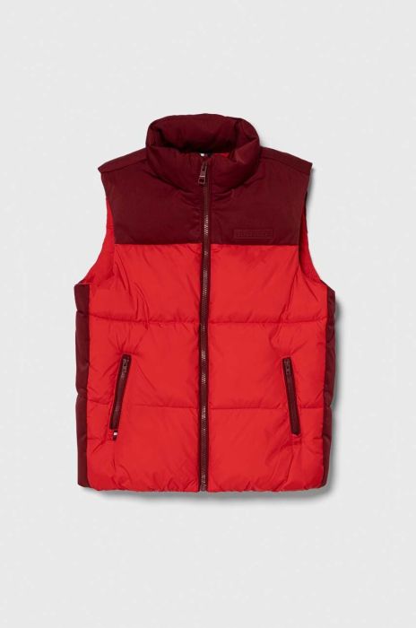 Дитяча безрукавка Tommy Hilfiger колір червоний (3420420) Дитяча безрукавка Tommy Hilfiger колір червоний (3420420)