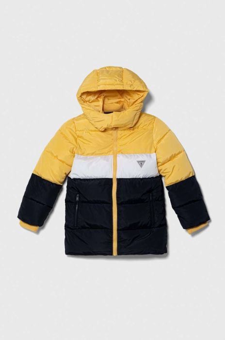 Дитяча куртка Guess колір жовтий (3588336) Дитяча куртка Guess колір жовтий (3588336)