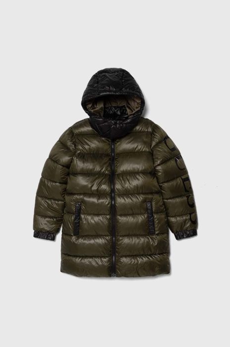 Дитяча куртка Guess колір зелений (3588367) Дитяча куртка Guess колір зелений (3588367)