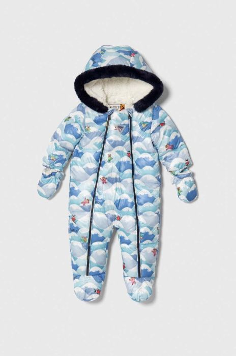 Комбінезон для немовлят Guess колір блакитний (3567293) Комбінезон для немовлят Guess колір блакитний (3567293)