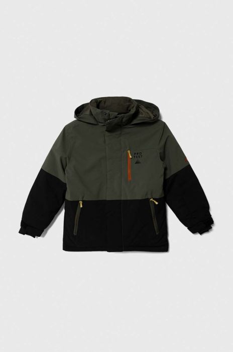 Дитяча гірськолижна куртка Protest PRTREDSTAR JR колір зелений Дитяча гірськолижна куртка Protest PRTREDSTAR JR колір зелений