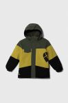 Дитяча гірськолижна куртка Protest PRTPECKER JR колір зелений
