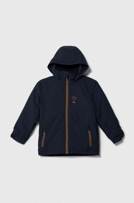 Дитяча гірськолижна куртка Protest PRTSKIMMER JR колір синій Дитяча гірськолижна куртка Protest PRTSKIMMER JR колір синій