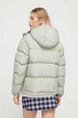 Пухова куртка Tommy Jeans жіноча колір зелений зимова (3374862) Пухова куртка Tommy Jeans жіноча колір зелений зимова (3374862)