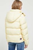 Пухова куртка Tommy Jeans жіноча колір жовтий зимова Пухова куртка Tommy Jeans жіноча колір жовтий зимова