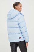 Пухова куртка Tommy Jeans жіноча зимова колір блакитний (3374857) Пухова куртка Tommy Jeans жіноча зимова колір блакитний (3374857)
