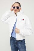Куртка Tommy Jeans жіноча колір білий зимова oversize (3369602) Куртка Tommy Jeans жіноча колір білий зимова oversize (3369602)