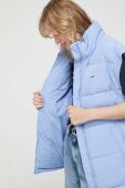 Безрукавка Tommy Jeans жіночий перехідний колір блакитний