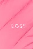 Куртка BOSS жіноча колір рожевий перехідна Куртка BOSS жіноча колір рожевий перехідна