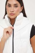 Безрукавка Pinko жіночий колір білий зимовий Безрукавка Pinko жіночий колір білий зимовий