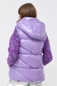 Безрукавка Pinko жіночий колір фіолетовий зимовий Безрукавка Pinko жіночий колір фіолетовий зимовий