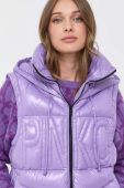 Безрукавка Pinko жіночий колір фіолетовий зимовий Безрукавка Pinko жіночий колір фіолетовий зимовий