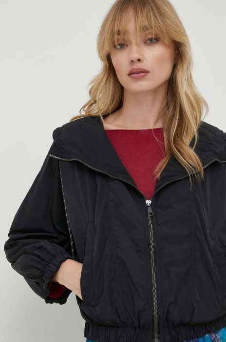 Куртка Weekend Max Mara жіноча колір чорний перехідна (3429494) Куртка Weekend Max Mara жіноча колір чорний перехідна (3429494)