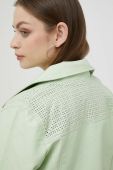 Куртка Pepe Jeans жіноча колір зелений перехідна (3299243) Куртка Pepe Jeans жіноча колір зелений перехідна (3299243)