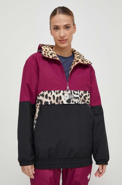 Двостороння куртка DC Nexus колір бордовий Двостороння куртка DC Nexus колір бордовий