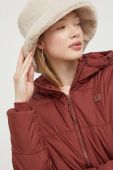 Куртка Billabong жіноча колір бордовий зимова