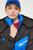 Куртка Karl Lagerfeld Jeans жіноча колір чорний зимова oversize (3379399) Куртка Karl Lagerfeld Jeans жіноча колір чорний зимова oversize (3379399)