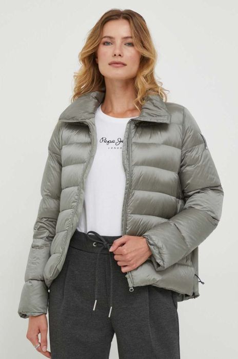 Пухова куртка Bomboogie жіноча колір зелений зимова (3571259) Пухова куртка Bomboogie жіноча колір зелений зимова (3571259)