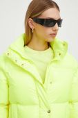Куртка Elisabetta Franchi жіноча колір жовтий зимова Куртка Elisabetta Franchi жіноча колір жовтий зимова