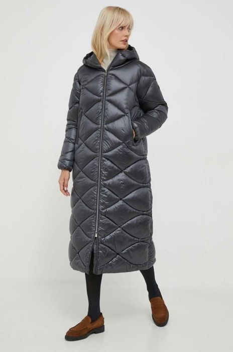 Куртка Save The Duck жіноча колір чорний перехідна (3591037) Куртка Save The Duck жіноча колір чорний перехідна (3591037)