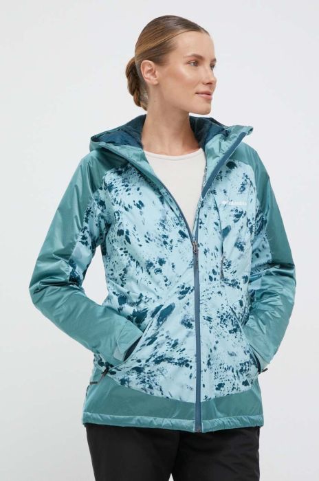 Куртка Columbia Sweet Shredder II Insulated колір бірюзовий Куртка Columbia Sweet Shredder II Insulated колір бірюзовий