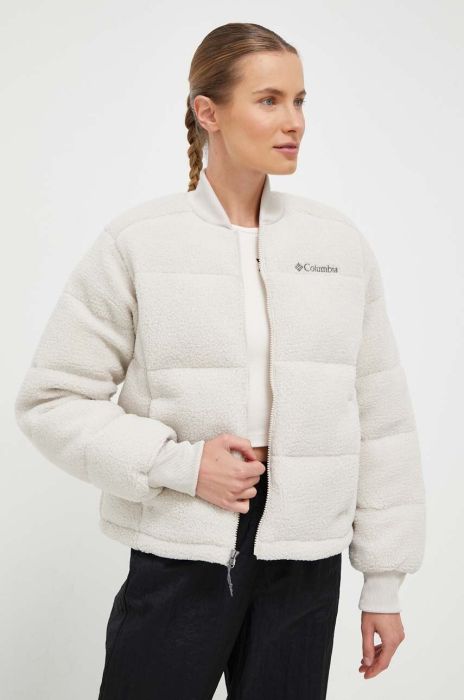 Куртка Columbia жіноча колір бежевий зимова (3489541) Куртка Columbia жіноча колір бежевий зимова (3489541)