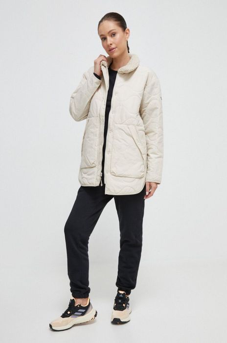 Куртка Columbia жіноча колір бежевий перехідна (3507195) Куртка Columbia жіноча колір бежевий перехідна (3507195)