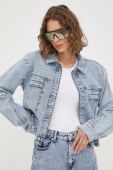 Джинсова куртка Gestuz Janice жіноча перехідна колір блакитний Джинсова куртка Gestuz Janice жіноча перехідна колір блакитний