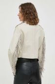 Шкіряна куртка 2NDDAY жіноча колір бежевий перехідна (3335254) Шкіряна куртка 2NDDAY жіноча колір бежевий перехідна (3335254)