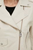 Шкіряна куртка 2NDDAY жіноча колір бежевий перехідна (3335254) Шкіряна куртка 2NDDAY жіноча колір бежевий перехідна (3335254)