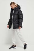 Куртка adidas by Stella McCartney жіноча колір чорний зимова oversize Куртка adidas by Stella McCartney жіноча колір чорний зимова oversize
