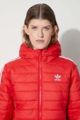 Куртка adidas Originals жіноча колір червоний перехідна