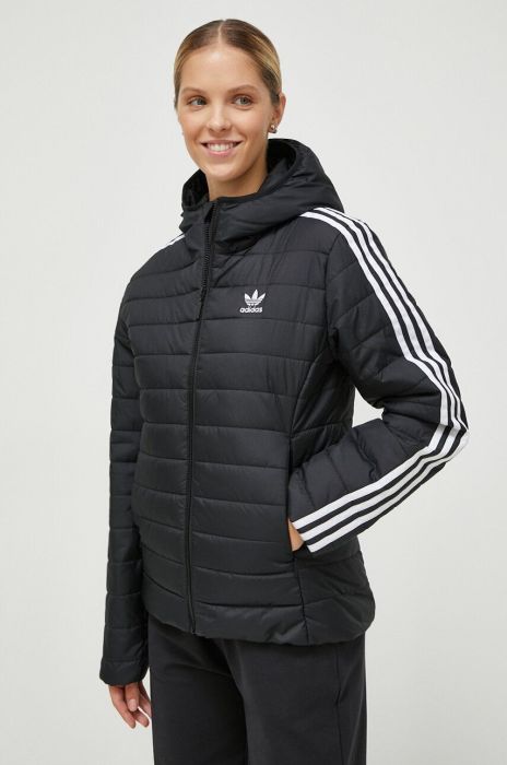 Куртка adidas Originals жіноча колір чорний перехідна (3638404) Куртка adidas Originals жіноча колір чорний перехідна (3638404)