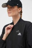 Куртка adidas жіноча колір чорний перехідна (3507219) Куртка adidas жіноча колір чорний перехідна (3507219)