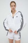 Куртка adidas жіноча колір білий перехідна oversize (3305960) Куртка adidas жіноча колір білий перехідна oversize (3305960)
