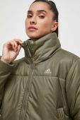 Куртка adidas жіноча колір зелений зимова Куртка adidas жіноча колір зелений зимова