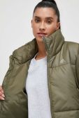 Куртка adidas жіноча колір зелений зимова Куртка adidas жіноча колір зелений зимова