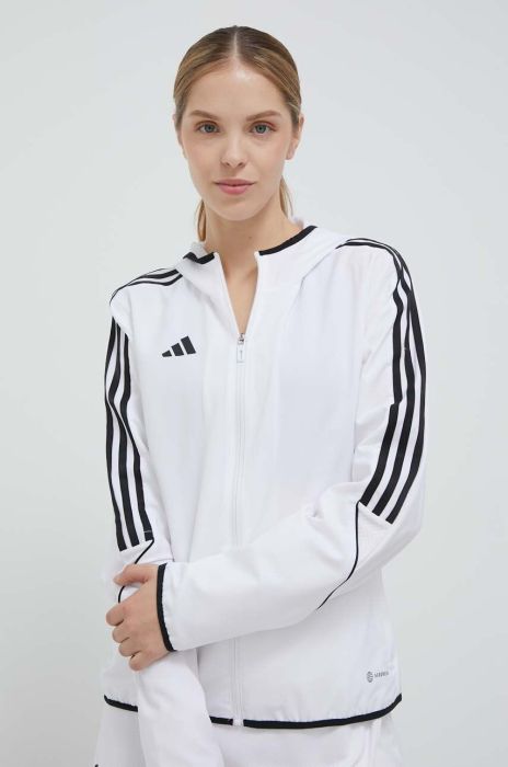 Куртка для тренувань adidas Performance Tiro 23 колір білий перехідна (3305301) Куртка для тренувань adidas Performance Tiro 23 колір білий перехідна (3305301)